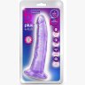 Фиолетовый фаллоимитатор Lust N’ Thrust - 19 см.
