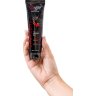 Интимный гель на водной основе Lube Tube Strawberry с клубничным вкусом - 100 мл.