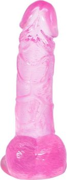 Розовый фаллоимитатор Oxygen - 17,5 см.
