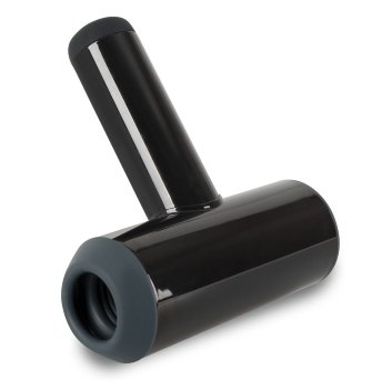 Черный мастурбатор с удобной ручкой Masturbator with 2 Functions