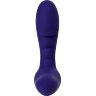 Фиолетовый вибростимулятор простаты Bruman - 12 см.