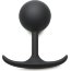 Черная анальная пробка с утяжелением Comfort Plugs Premium Silicone 4.7’’ Weighted Round Plug - 12 см. - Черная анальная пробка с утяжелением Comfort Plugs Premium Silicone 4.7’’ Weighted Round Plug - 12 см.