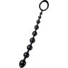 Черная анальная цепочка A-toys - 28,3 см.