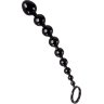 Черная анальная цепочка A-toys - 28,3 см.