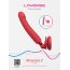 Красный вибратор Mission 2 с технологией Touch-Sense - 20 см. - Красный вибратор Mission 2 с технологией Touch-Sense - 20 см.
