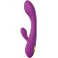 Фиолетовый вибратор HONEY BUNS с клиторальным стимулятором  Цена 5 088 руб. - Фиолетовый вибратор HONEY BUNS с клиторальным стимулятором