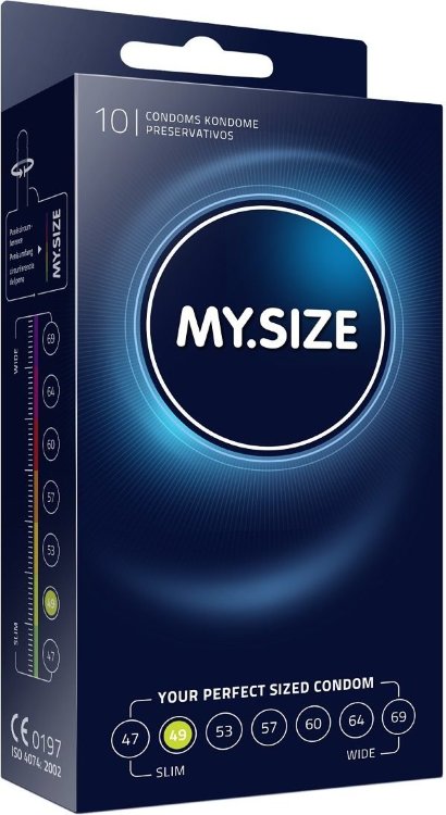 Презервативы MY.SIZE размер 49 - 10 шт.