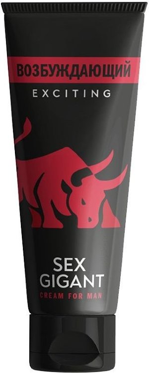 Возбуждающий крем для мужчин Sex Gigant - 80 мл.