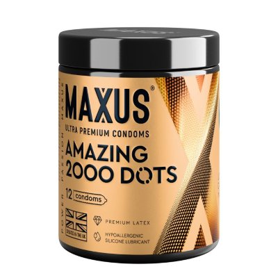 Точечные презервативы MAXUS 2000 Amazing Dots с железным кейсом - 12 шт.  Цена 2 429 руб. Длина: 18 см. Презервативы с точками. Изготовлены из натурального латекса с накопителем и обильной смазкой. 2000 точек усиливают ее ощущения и не притупляют у него. Усиленная стимуляция. Выраженные, но деликатные к слизистым точки. Железный кейс в комплекте. Номинальная ширина - 53 мм. Толщина стенки - 0,07 мм. - Регистрационное удостоверение РФ: ФСЗ 2008/03067 - Дата регистрации медицинского изделия: 02.09.2019 г. - Срок действия регистрационного удостоверения: бессрочно - Представитель изготовителя медицинского изделия: ООО «СПЕКТРУМ», 105066, г. Москва, ул. Нижняя Красносельская, д.35, стр.64, помещ.3H/6. Страна: Великобритания. Материал: латекс.