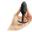 Чёрная пробка для ношения B-vibe Snug Plug 2 - 11,4 см.  Цена 11 882 руб. - Чёрная пробка для ношения B-vibe Snug Plug 2 - 11,4 см.