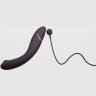 Сливовый стимулятор G-точки Womanizer OG c технологией Pleasure Air и вибрацией - 17,7 см.