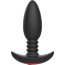 Черная анальная вибропробка Anal Vibrator с пультом ДУ - 13,5 см. - Черная анальная вибропробка Anal Vibrator с пультом ДУ - 13,5 см.