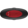 Черная анальная вибропробка Anal Vibrator с пультом ДУ - 13,5 см.