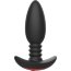 Черная анальная вибропробка Anal Vibrator с пультом ДУ - 13,5 см. - Черная анальная вибропробка Anal Vibrator с пультом ДУ - 13,5 см.
