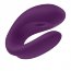 Фиолетовый вибратор для пар Double Joy с управлением через приложение  Цена 8 262 руб. - Фиолетовый вибратор для пар Double Joy с управлением через приложение