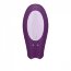 Фиолетовый вибратор для пар Double Joy с управлением через приложение  Цена 8 262 руб. - Фиолетовый вибратор для пар Double Joy с управлением через приложение