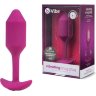 Розовая пробка для ношения с вибрацией Snug Plug 2 - 11,4 см.