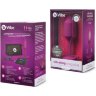 Розовая пробка для ношения с вибрацией Snug Plug 2 - 11,4 см.