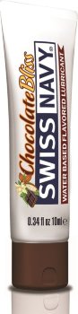 Лубрикант с ароматом шоколада Swiss Navy Chocolate Bliss Lube - 10 мл.