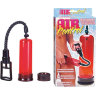 Вакуумная помпа с двумя сменными насадками NEW STAY HARD PUMP CLEAR RED