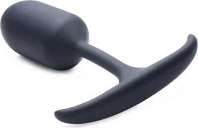 Черная анальная пробка с утяжелением Premium Silicone Weighted Anal Plug Medium - 14 см. Длина: 14 см. Диаметр: 3.8 см. Анальные пробки Heavy Hitter Comfort созданы для полноценного чувства заполненности без дискомфорта, свойственного более крупным игрушкам: круглый цилиндрический корпус с суженым кончиком корпус легко вставляется, а гибкое основание с узкой базой подстраивается под изгибы и движения тела, поэтому вы можете стимулировать и носить пробку в течение длительного времени. Пробка сделана из высококачественного, шелковистого и гладкого силикона, создающего роскошную бархатистую текстуру, которая обязательно понравится вашей попке! Рабочая длина - 12,5 см. Страна: Китай. Материал: металл, силикон.
