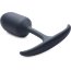 Черная анальная пробка с утяжелением Premium Silicone Weighted Anal Plug Medium - 14 см. - Черная анальная пробка с утяжелением Premium Silicone Weighted Anal Plug Medium - 14 см.