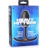 Черная анальная пробка с утяжелением Premium Silicone Weighted Anal Plug Medium - 14 см.