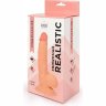 Телесный реалистичный фаллоимитатор Erowoman на присоске