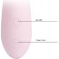Нежно-розовый силиконовый перезаряжаемый вибромассажёр Nigel - 17,5 см.  Цена 7 134 руб. - Нежно-розовый силиконовый перезаряжаемый вибромассажёр Nigel - 17,5 см.
