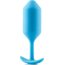 Голубая пробка для ношения B-vibe Snug Plug 3 - 12,7 см.  Цена 12 261 руб. - Голубая пробка для ношения B-vibe Snug Plug 3 - 12,7 см.