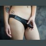 Черные трусики для страпона Deeper