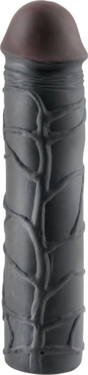 Чёрная удлиняющая насадка MEGA 3 EXTENSION - 22,8 см.