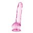Розовый фаллоимитатор 8 Inch Crystalline Dildo - 19,5 см. - Розовый фаллоимитатор 8 Inch Crystalline Dildo - 19,5 см.