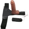 Страпон на трусиках с вибрацией Ultra Passionate Harness - 16 см.