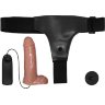 Страпон на трусиках с вибрацией Ultra Passionate Harness - 16 см.