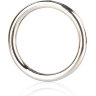 Стальное эрекционное кольцо STEEL COCK RING - 4.5 см.