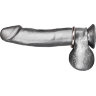 Стальное эрекционное кольцо STEEL COCK RING - 4.5 см.
