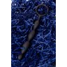 Анальная цепочка черного цвета A-toys - 19,5 см.