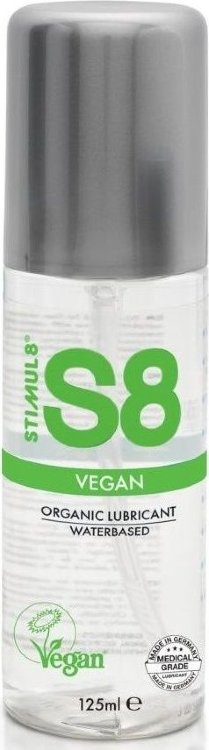 Веганский лубрикант на водной основе S8 Vegan Lube - 125 мл.
