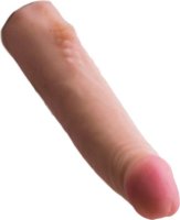 Реалистичный страпон Harness из трусиков и насадки-фаллоса - 18,5 см.