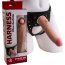 Реалистичный страпон Harness из трусиков и насадки-фаллоса - 18,5 см.  Цена 4 575 руб. - Реалистичный страпон Harness из трусиков и насадки-фаллоса - 18,5 см.
