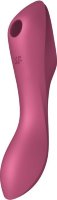 Малиновый вакуум-волновой вибростимулятор Satisfyer Curvy Trinity 3
