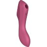 Малиновый вакуум-волновой вибростимулятор Satisfyer Curvy Trinity 3