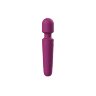 Фиолетовый жезловый вибромассажер Dreaming Wand - 20 см.