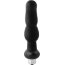Черная вибропробка для простаты FantASStic Vibrating Prostate Plug - 14,5 см.  Цена 2 683 руб. - Черная вибропробка для простаты FantASStic Vibrating Prostate Plug - 14,5 см.