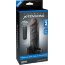 Чёрная вибронасадка с кольцом Vibrating Real Feel 2 Extension - 16 см. - Чёрная вибронасадка с кольцом Vibrating Real Feel 2 Extension - 16 см.