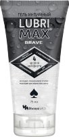 Водно-силиконовый интимный гель-смазка Lubrimax Brave - 75 мл.