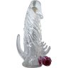 Закрытая прозрачная вибронасадка на пенис Crystal Sleeve Vibe