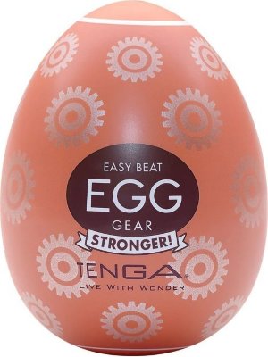 Мастурбатор-яйцо Tenga Egg Gear  Цена 1 237 руб. Длина: 6.1 см. Доставьте себе феноменальные, ни с чем не сравнимые ощущения с Tenga Egg! Снимите пленку с помощью отрывного лепестка и откройте яйцо. Внутри вы найдете упаковку с лубрикантом и супермягкую, сверхэластичную секс-игрушку. Нанесите лубрикант внутрь яичка. Наденьте и наслаждайтесь! Эти яички прекрасно растягиваются в длину и принимают форму любого пениса. Двойное кольцо на входе обеспечивает приятное проникновение и тесное облегание. Натяжение и внутренняя фактура позволяют Tenga Egg ласкать одновременно ствол и головку. Tenga Egg также предлагает восхитительный бонус. Яичко можно вывернуть, одеть на ладонь и ласкать любые чувственные зоны мягким, нежным рельефом - вашей девушке тоже понравится! Внутренняя структура повторяет дизайн упаковки, поэтому в многообразии Tenga Egg легко ориентироваться. Разработано в Японии для одноразового использования. Страна: Япония. Материал: термопластичный эластомер (TPE).