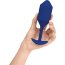 Синяя пробка для ношения с вибрацией Snug Plug 4 - 14 см.  Цена 19 995 руб. - Синяя пробка для ношения с вибрацией Snug Plug 4 - 14 см.
